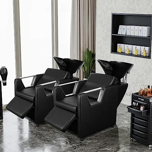 Polar Aurora Backwash Shampoo Chair with Adjustable Bowl