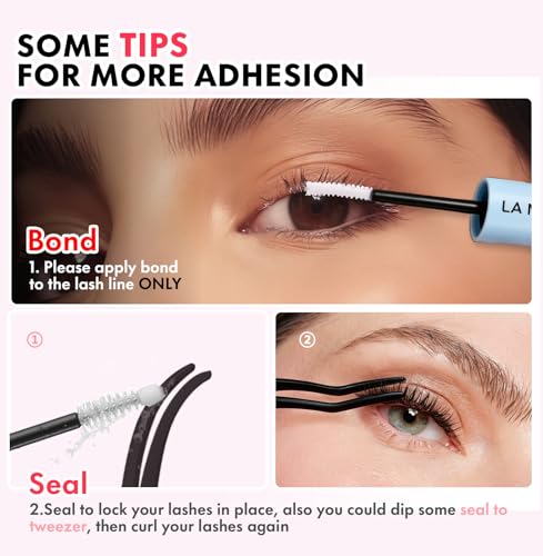 LA MAESII Lash Bond and Seal 10ML - Waterproof Eyelash Glue