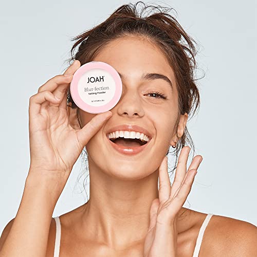 JOAH Blur-Fection Setting Powder, Weightless, Translucent Powder, All Skin Types and Tones, Sheer Shine-Free Finish, Convenient Compact Packaging, Net Wt. 0.28 Oz. (8g) (Pack of 2)
