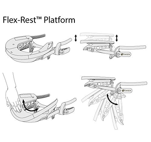 EARTHLITE Flex-Rest Massage Table Face Cradle with Memory Foam