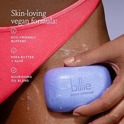 Billie Body Buffer Exfoliating Bar – Pre-Shave Exfoliator, 3.5 oz