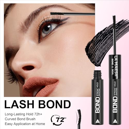 La Maesii Lash Bond and Seal - Waterproof Cluster Lash Glue Pack 2