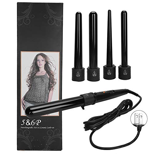 Yosoo 5-in-1 Curling Iron Set with Interchangeable Ceramic Barrels