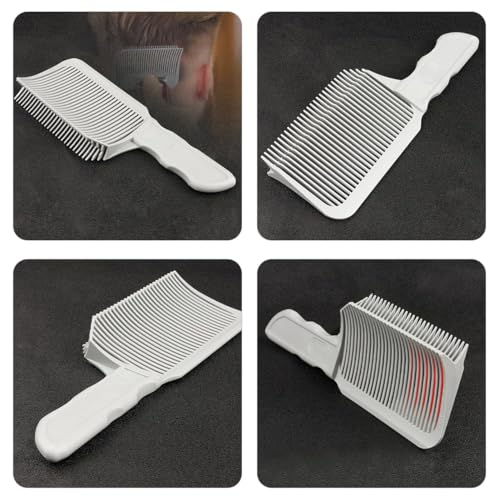 Beavorty Barber Comb for Fading & Blending - 7.8 Inch Tapered Haircutting Tool