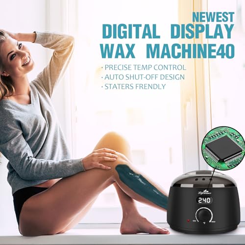 Lifestance Waxing Kit for Women & Men - L2 Digital Wax Pot Warmer