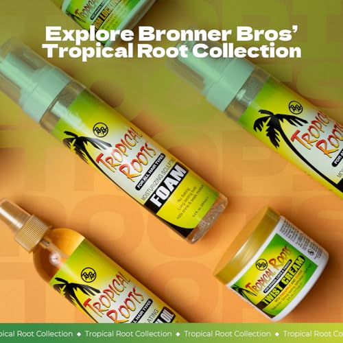 Bronner Brothers Tropical Roots Growth Oil, 8 Fl Oz