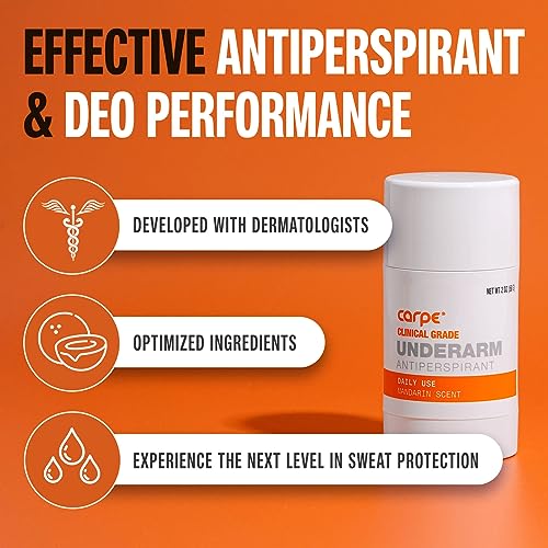 Clinical Strength Antiperspirant & Deodorant Stick - Mandarin