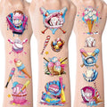 Baseball Ice Cream Drip Temporary Tattoos, 200+ Designs