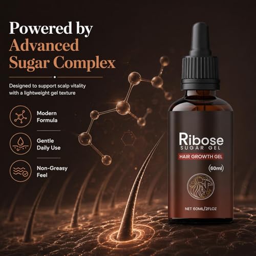 2-Deoxy-D-Ribose Hair Growth Serum for Thicker Hair - 60ml