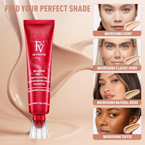 FV 2 Pack Dewy Liquid Foundation, Waterproof & Hydrating