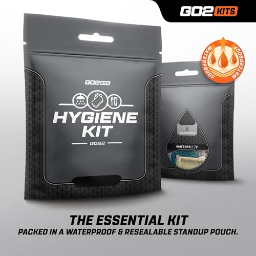 Hygiene Travel Kits with Toothbrush, Soap & Essentials
