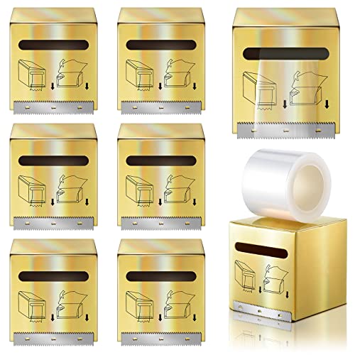 8 Rolls Microblading Plastic Wrap with Cutter – Eyebrow Tattoo Film