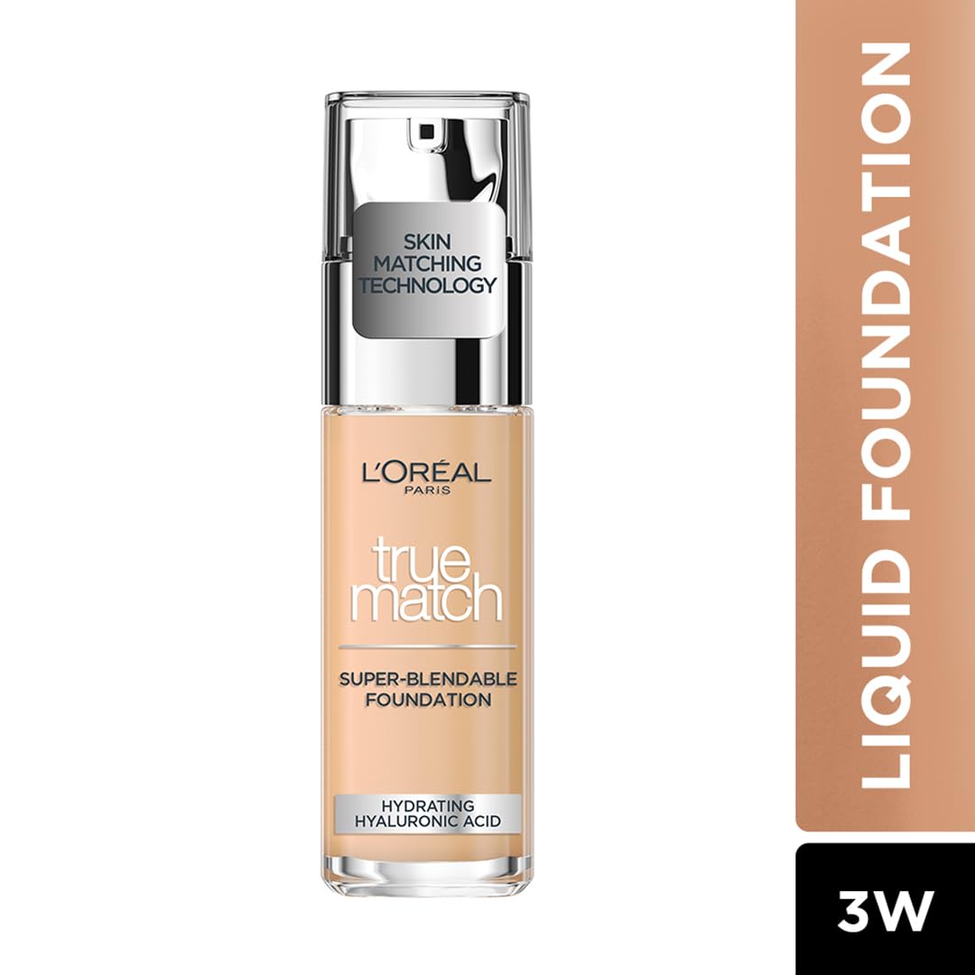 L'Oreal Paris New True Match Foundation 30ml - 3D/3W Golden Beige