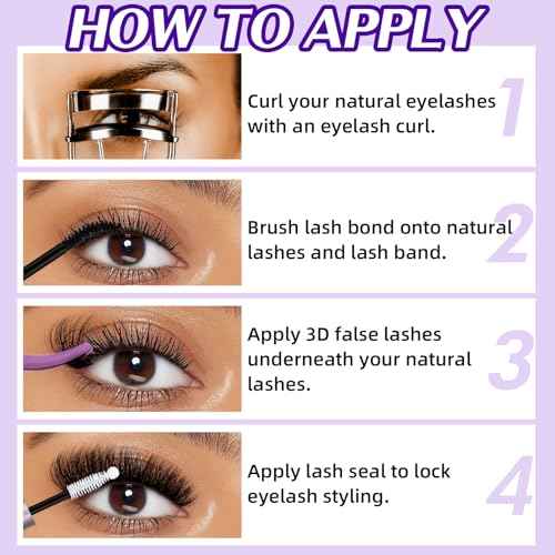 B&Q Fluffy Lash Clusters 200D Thick Lashes Eyelash Extensions Volume Lash Clusters 10-18mm Salon-style Dramatic Fluffy Lashes 280pcs Suitable for Beginners Makeup at Home(Lash-200D)