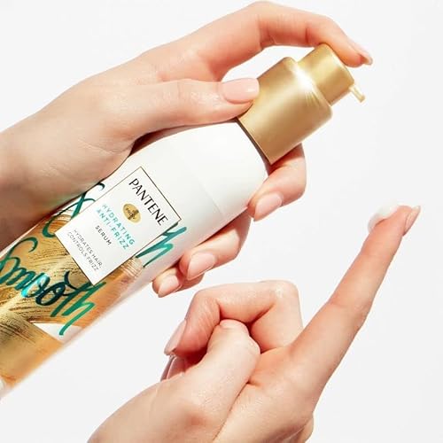 Pantene Pro-V Smooth Hair Hydrating Anti-Frizz Serum, 5.7 fl oz (Pack of 3)