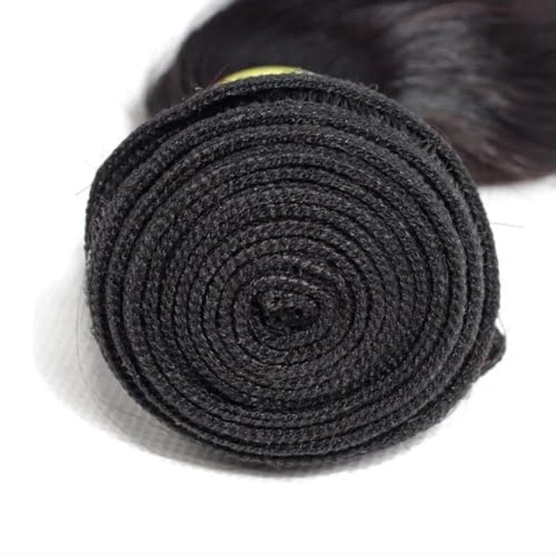Brazilian Loose Wave Human Hair Bundles - Natural Black 24-28 Inch