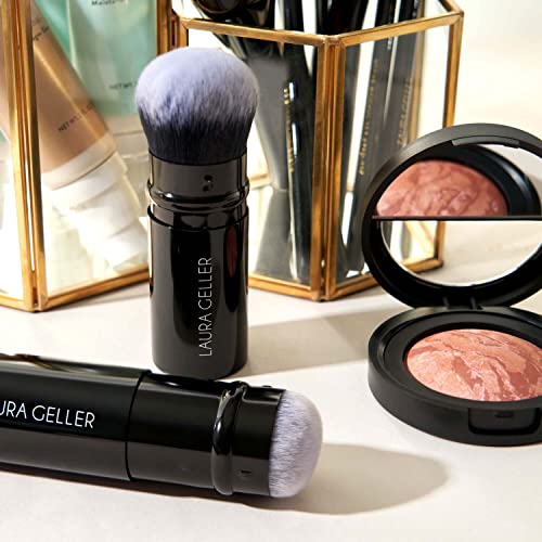 LAURA GELLER Shadow Skills 4pc Eyeshadow Professional Vegan Makeup Brush Set | Apply Eyeshadow & More