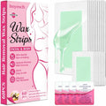 hoyesch Face & Body Wax Strips Hair Removal Kit - 60 Count with 4 Calming Wipes