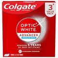 Colgate Optic White Advanced Hydrogen Peroxide Toothpaste - 3 Pack, 3.2 oz