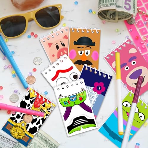 Toy Inspired Story Birthday Party Mini Notepads - 24 Pack