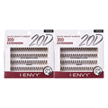 i•ENVY 20D Cluster Lashes Medium - 2 Pack Flat Root
