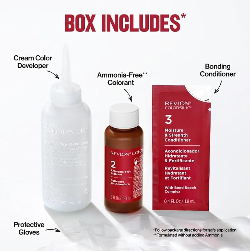 Revlon ColorSilk Medium Brown Hair Color Kit - 12 Pack