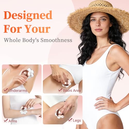 Women’s 5-in-1 Waterproof Electric Shaver with Magnetic Head & LED Display