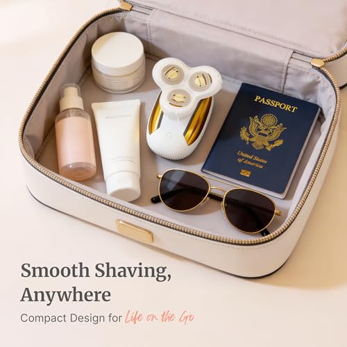 LuxePro Women's Electric Body Shaver for Sensitive Skin - Groomie