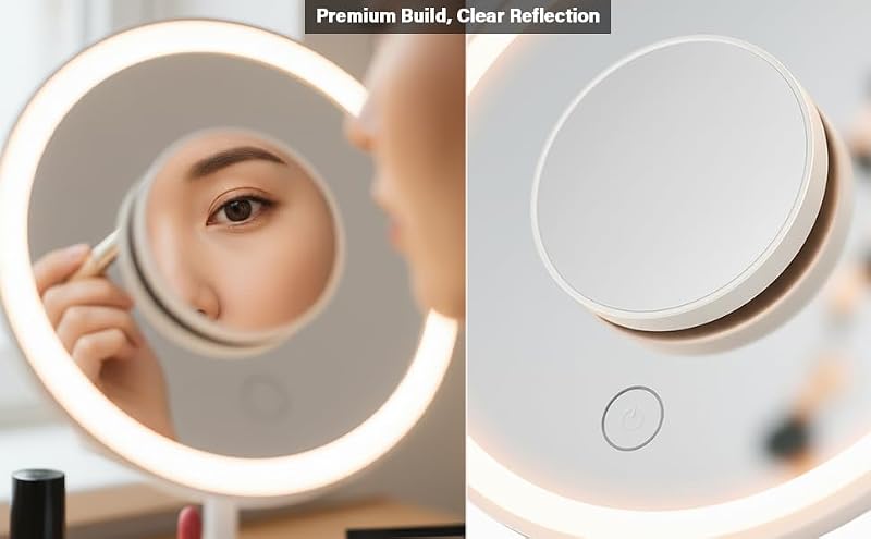 5X Magnifying Mirror – USB Powered Makeup & Grooming