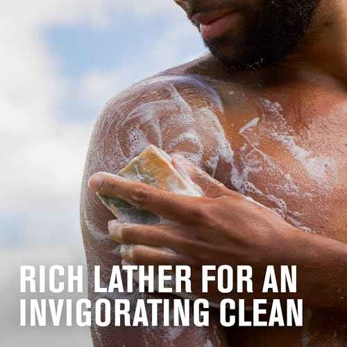 Every Man Jack Cold Processed Mens Bar Soap - Coconut + Driftwood Scent - Deeply Cleans & Hydrates with Shea Butter and Coconut Oil - (3 Pack)