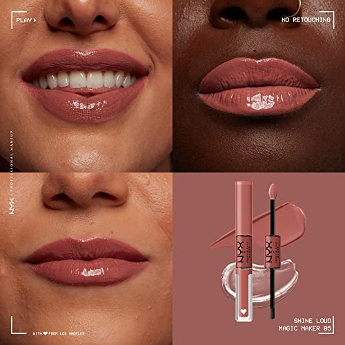 NYX Shine Loud Liquid Lipstick - Magic Maker 16H Wear