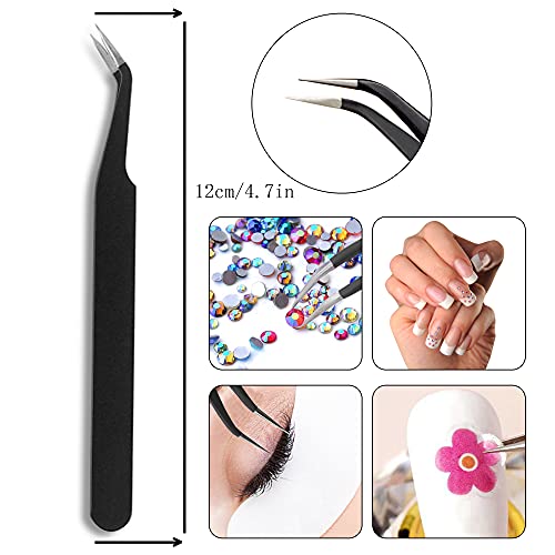Rhinestone Picker Tool Set with 2 Applicators, 4 Wax Tips & Tweezer