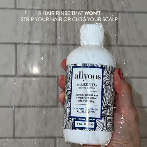 A Quick Clean Hair Rinse - Dry Shampoo Alternative, No Residue