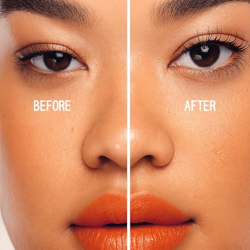about-face Volumizing Mascara ? Jet Black | Clean, Vegan, Cruelty-Free | Amplifies, Lengthens & Lifts Lashes | Smudge-Proof, Flake-Free Formula | 0.43 oz