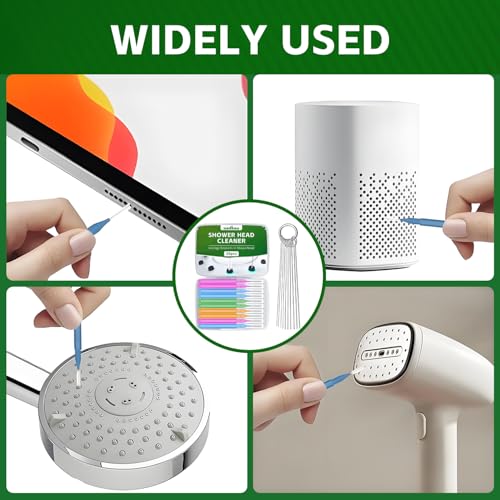 Shower Head Cleaner Set - 30 Pc Nozzle Unclogger Kit