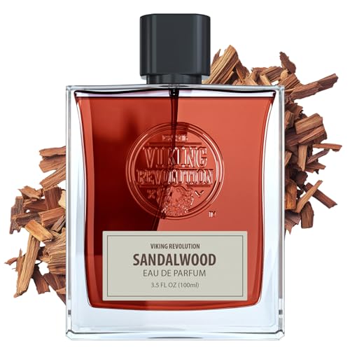 Viking Revolution Sandalwood Cologne for Men - 3.5 Fl Oz