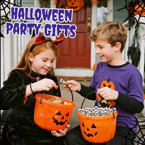 Dmsky 60 Pcs Halloween Lip Balm - Party Favors & Goodie Bag Fillers