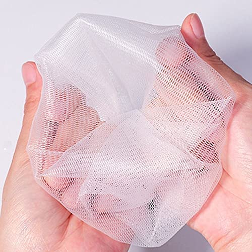 10Pcs Soap Foaming Net Mesh Bag for Bath & Face Wash