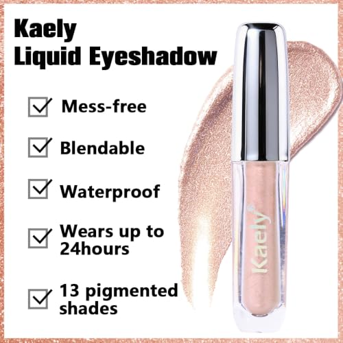 SUAKE 03# Champagne Liquid Eyeshadow – Matte & Shimmer, Waterproof, Quick-Dry, High-Pigment Single Shade