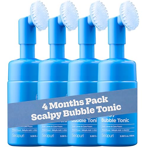 Seapuri Scalpy Bubble Tonic - Soothing Scalp Toner for Hair Retention