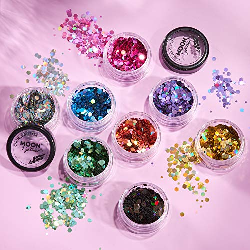 Moon Glitter Holographic Chunky Glitter Purple 0.10oz