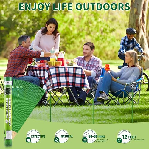 Citronella Mosquito Repellent Incense Sticks – 60 Count