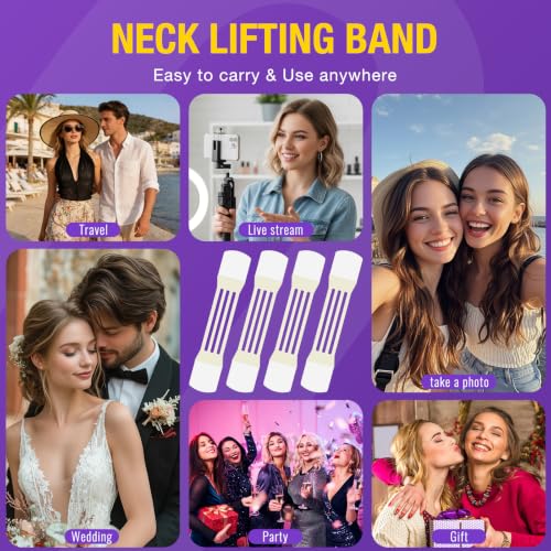 Invisible Neck Lift Tapes for Sagging Skin & Wrinkles (48Pcs)