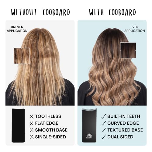 Balayage Highlighting Paddle with Teeth for Hair Coloring - Cooboard