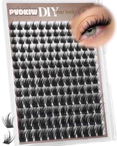 Manga Spiky Lash Clusters CD Curl Wispy Eyelashes 156pcs