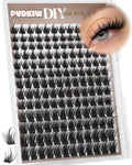 Manga Spiky Lash Clusters CD Curl Wispy Eyelashes 156pcs