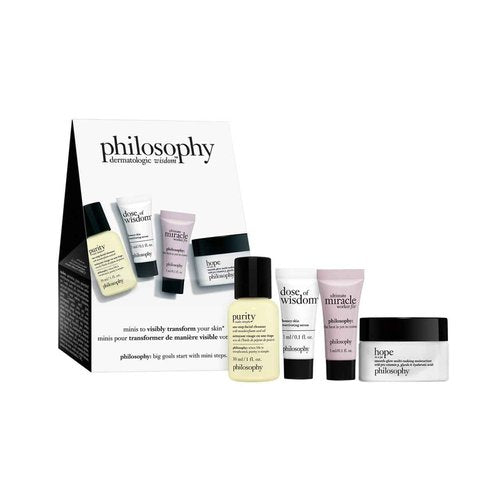 philosophy 4-pc. skincare icons minis to visibly transform your skin set