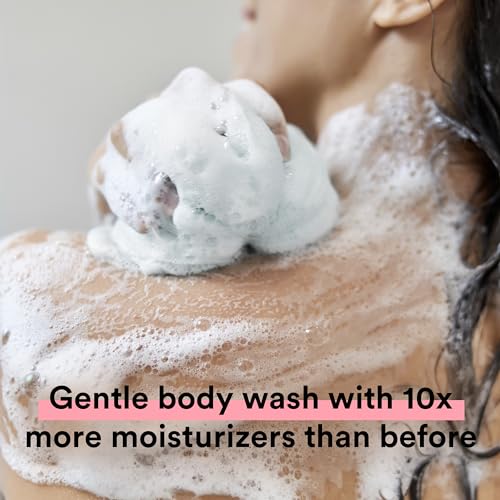 Suave Moisturizing Body Wash, with Wild Cherry Blossom and Vitamin E Extract, No Parabens, No Phtahaltes, 18 Oz Pack of 12