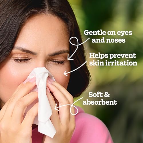 Kleenex Ultra Soft Facial Tissues - 4 Cube Boxes, 240 Tissues