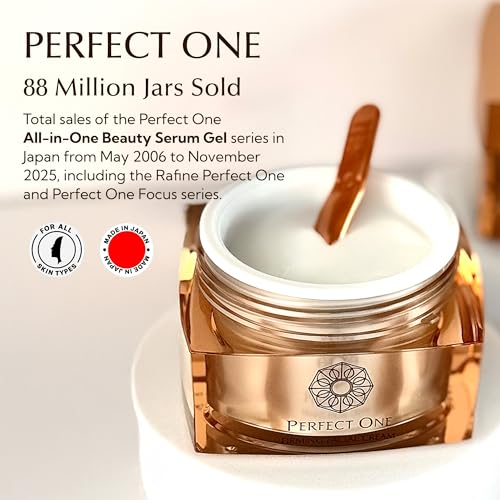 PERFECT ONE Firming Face Cream ? Anti-Aging Collagen Moisturizer with Hyaluronic Acid, Niacinamide, and Squalane for firmer, brighter hydrated skin ? All-in-One Skin Tightening Facial & Eye Cream, 50g